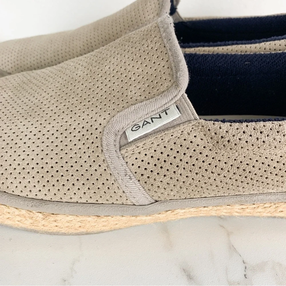 GANT Men’s Suede Espadrille Loafer Sz 9